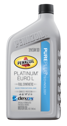 Pennzoil Platinum Euro L 5W-30 (Dexos 2, BMW LL-04, MB 229.31